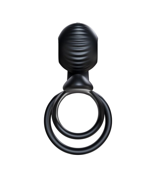 SVibe SVibe - Snail JOVI Koppel Ring - Zwart