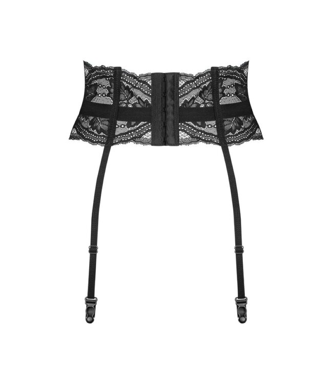 Obsessive Obsessive - Nutris Jarretelgordel - Zwart