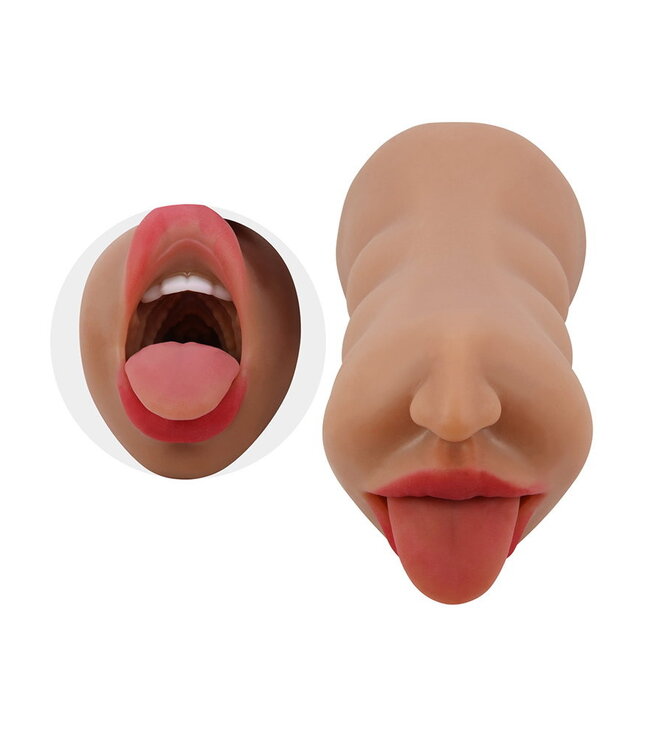 Rimba Crazy Bull - Sarah - Premium Dual Channel Mannelijke Masturbator - Bruin