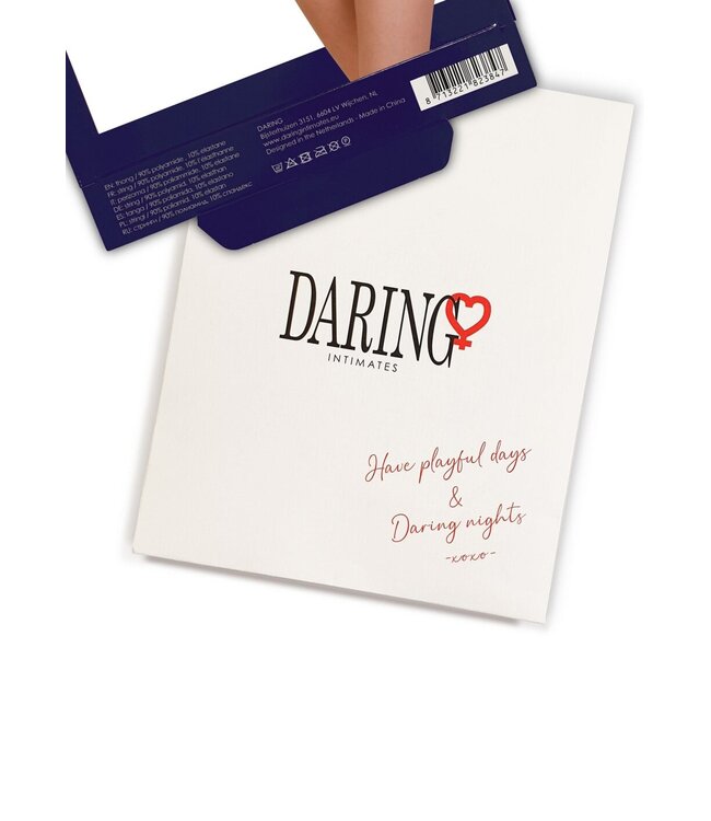 Daring Intimates Inez strappy crotchless bikini