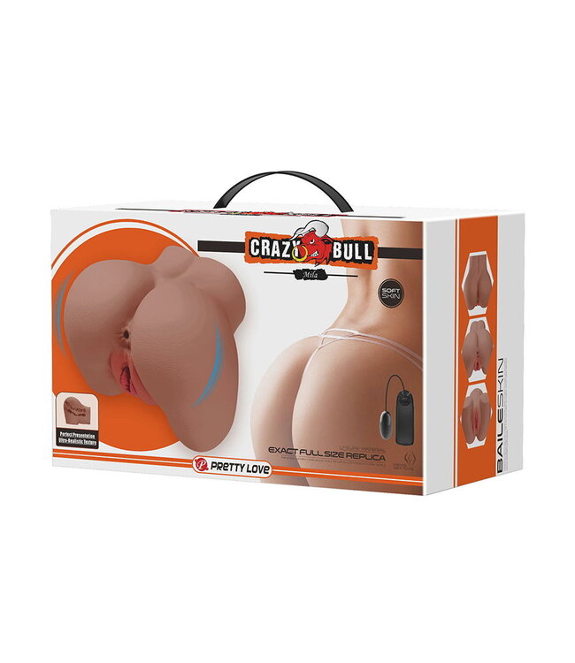 Rimba Crazy Bull - Mila - Double Entry Masturbator - Bruin