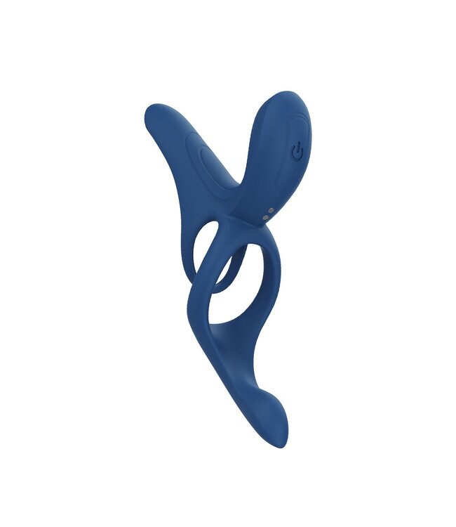 HoneyPlayBox HoneyPlayBox - Pleasure Pivot App-gestuurde Vibrator voor Koppels Blauw