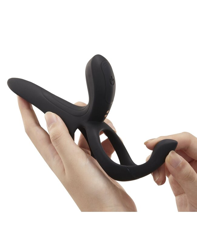 HoneyPlayBox HoneyPlayBox - Pleasure Pivot App-bestuurde Vibrator voor Koppels Zwart