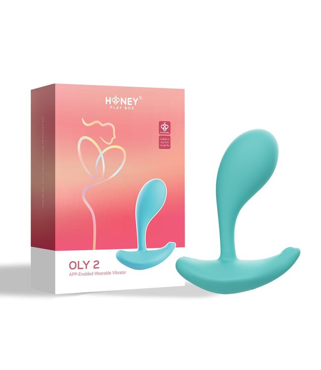 HoneyPlayBox HoneyPlayBox - OLY 2 App-gestuurde Draagbare Clitoris- & G-spot Vibrator -