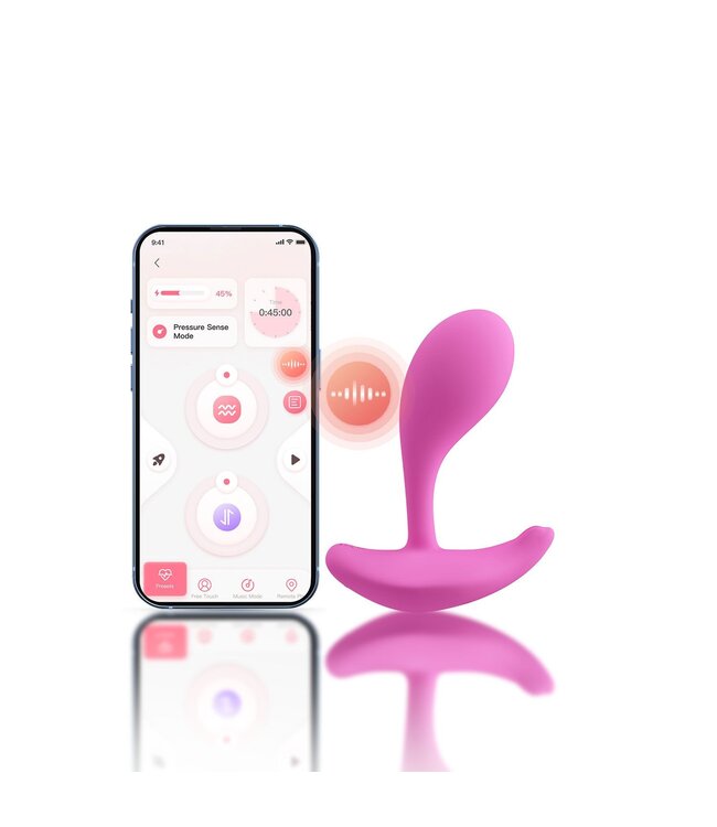 HoneyPlayBox HoneyPlayBox - OLY 2 Draagbare Clitoris- & G-spot Vibrator Met App - Roze
