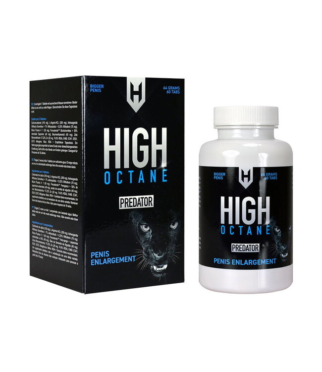 Rimba Morningstar - High Octane Predator - Penisvergroting - 60 tabletten