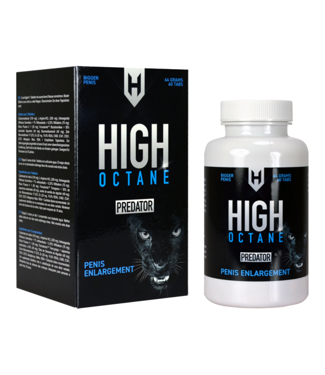 Rimba Morningstar - High Octane Predator - Penisvergroting - 60 tabletten