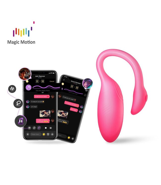 Magic Motion Magic Motion - Flamingo Max Vibrerend Ei en Kegeltrainer in 1 - Roze