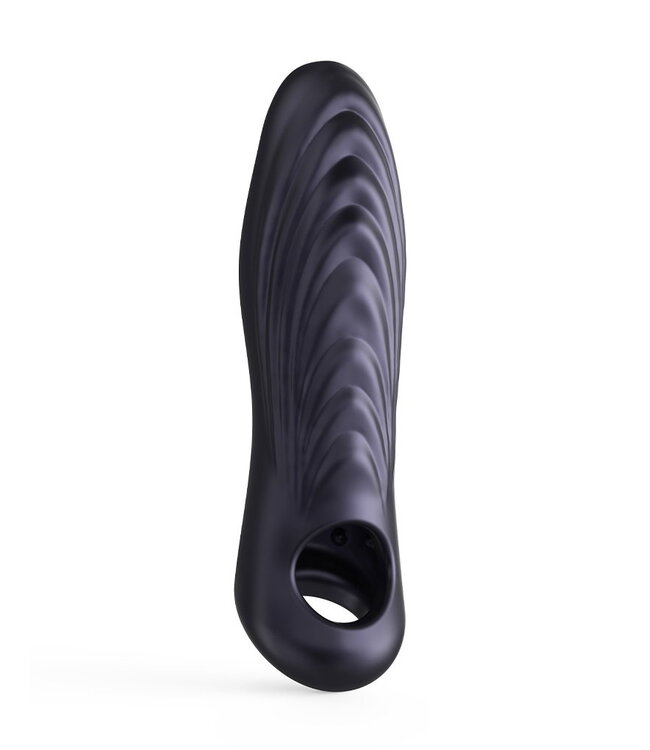 Rimba MANWAN - Ryzer Max - Penisverlenger en zachte masturbatie Sleeve - Black Plum