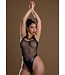 Daring Intimates Naughty Whispers Highwaist Bodysuit With Chain