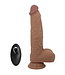 Rimba Pretty Love - Jonathan - Thrusting Lifelike Skin Vibrator - Lichtbruin