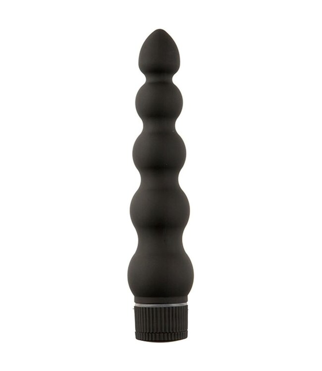 Doc Johnson Doc Johnson - Black Magic Ribbed Vibe Vibrator - Zwart