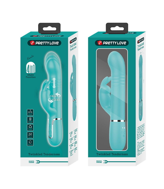 Rimba Pretty Love - Coale - Rabbit Vibrator - Groen