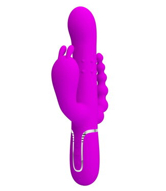 Rimba Pretty Love - Cammy - Triple Vibrator - Paars