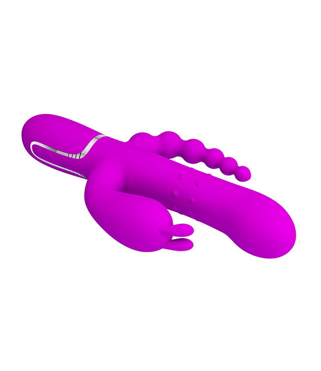 Rimba Pretty Love - Cammy - Triple Vibrator - Paars