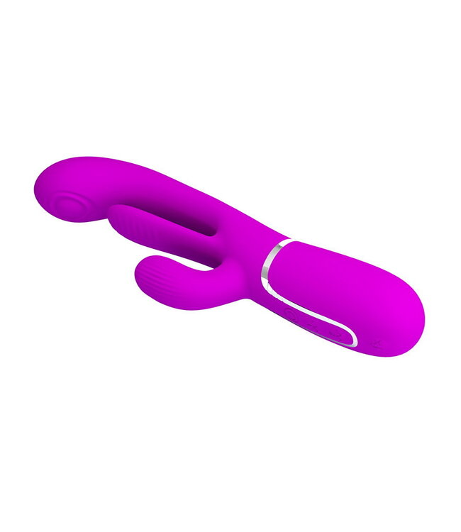 Rimba Pretty Love - Shania - Thrusting Rabbit Vibrator - Paars