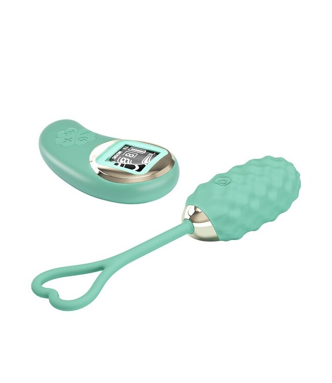 Rimba Pretty Love - Vivian - Ei-vibrator met afstandsbediening - Blauw