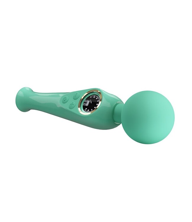Rimba Pretty Love - Skyler - Wand Vibrator met Digitaal LED Display - Blauw