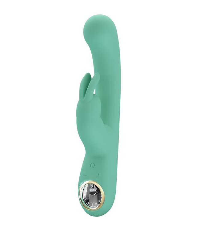 Rimba Pretty Love - Lamar - Rabbit Vibrator met Digitaal LED Display - Blauw