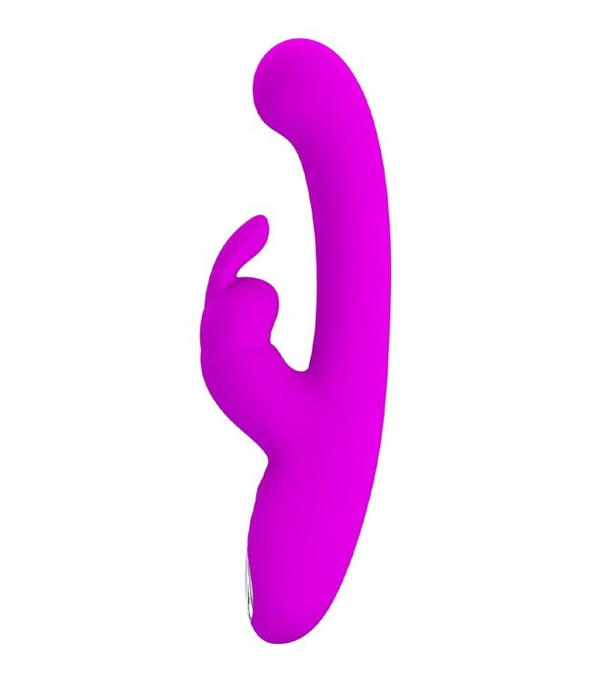 Rimba Pretty Love - Lamar - Rabbit Vibrator met Digitaal LED Display - Paars