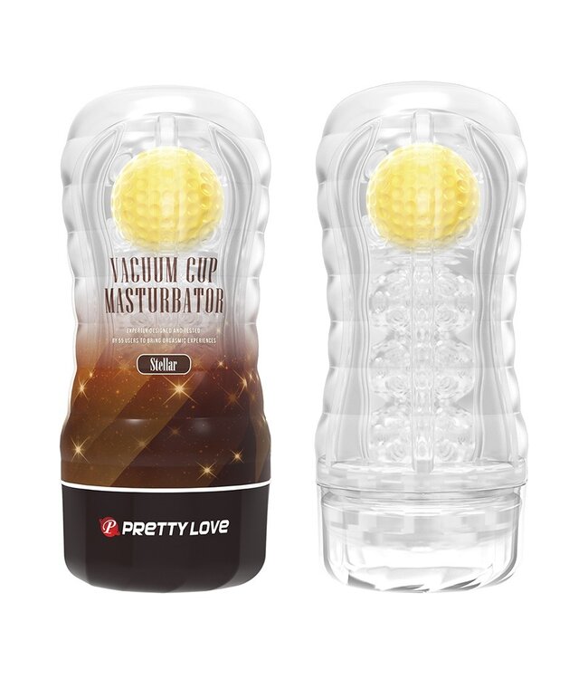 Rimba Pretty Love - Stellar - Vacuüm Masturbator Cup - Geel