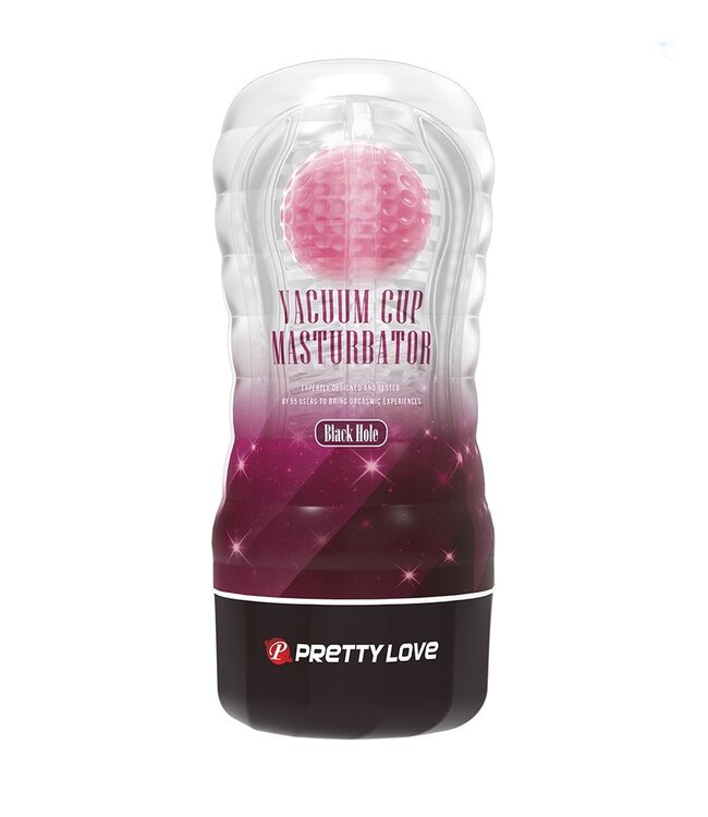 Rimba Pretty Love - Black Hole - Vacuüm Masturbator Cup - Roze
