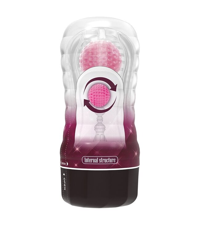 Rimba Pretty Love - Black Hole - Vacuüm Masturbator Cup - Roze