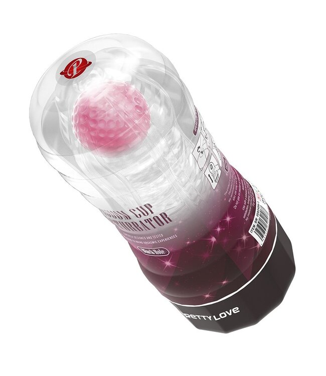 Rimba Pretty Love - Black Hole - Vacuüm Masturbator Cup - Roze