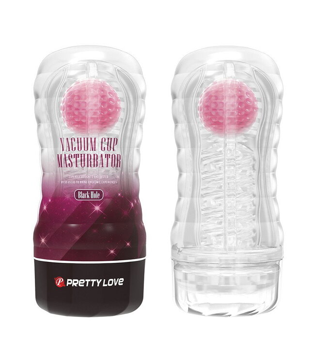Rimba Pretty Love - Black Hole - Vacuüm Masturbator Cup - Roze