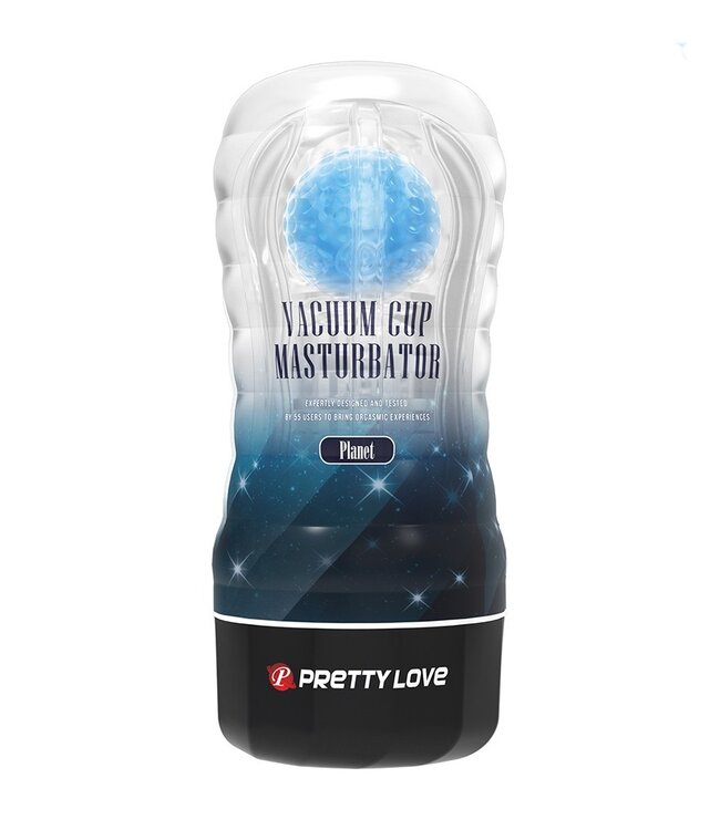 Rimba Pretty Love - Planet Blue - Vacuüm Masturbator Cup - Blauw