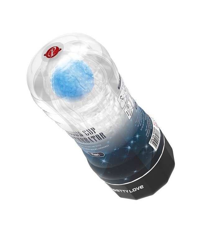 Rimba Pretty Love - Planet Blue - Vacuüm Masturbator Cup - Blauw