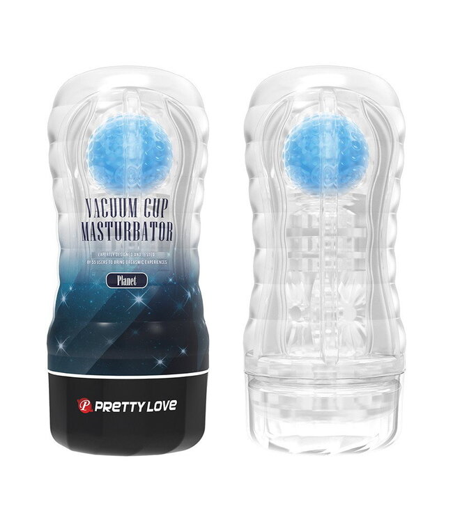 Rimba Pretty Love - Planet Blue - Vacuüm Masturbator Cup - Blauw