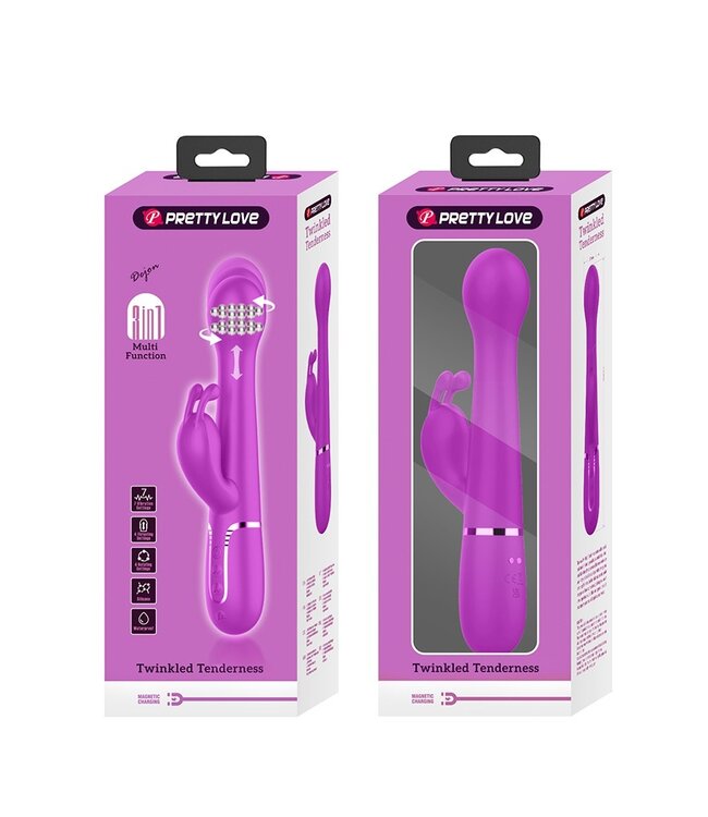 Rimba Pretty Love - Dejon - Rabbit Vibrator - Paars