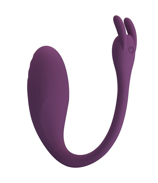 Rimba Pretty Love - Catalina - Draagbare Vibrator met App-bediening - Paars