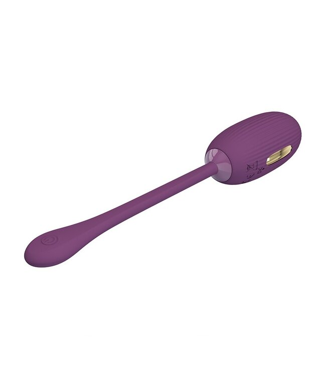Rimba Pretty Love - Doreen - Draagbare Electric Shock Vibrator met Appbediening - Paars