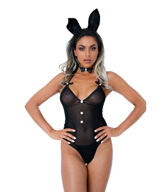 Daring Intimates Tuxedo Bunny Roleplay Set