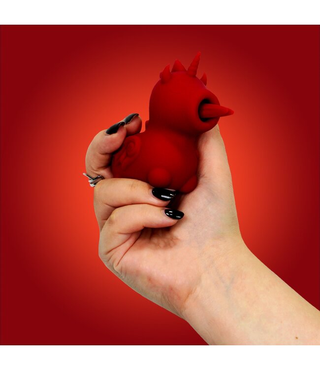 Creative Conceptions Unihorn - Blaze Diablo Vibrator - Rood