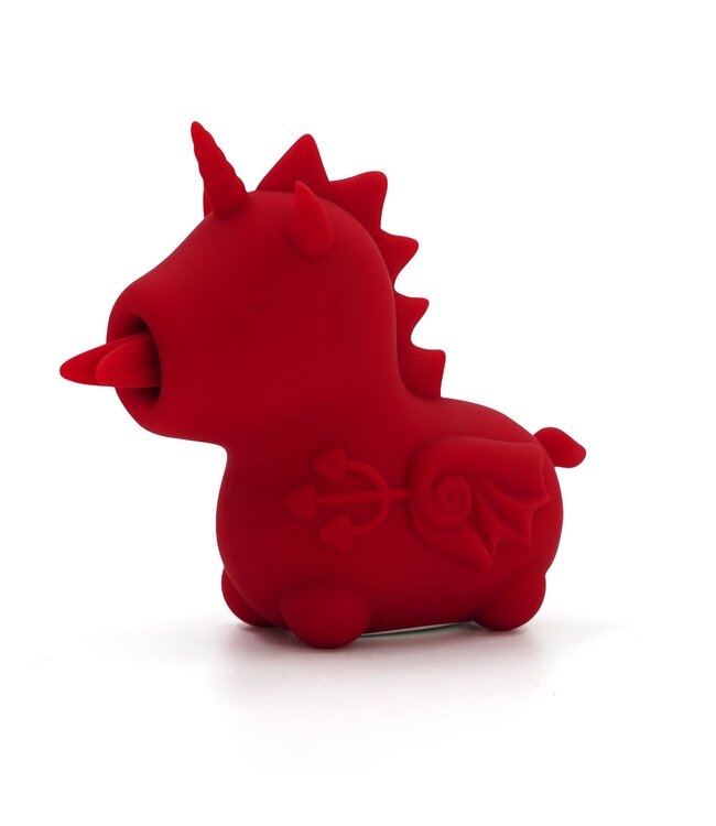 Creative Conceptions Unihorn - Blaze Diablo Vibrator - Rood