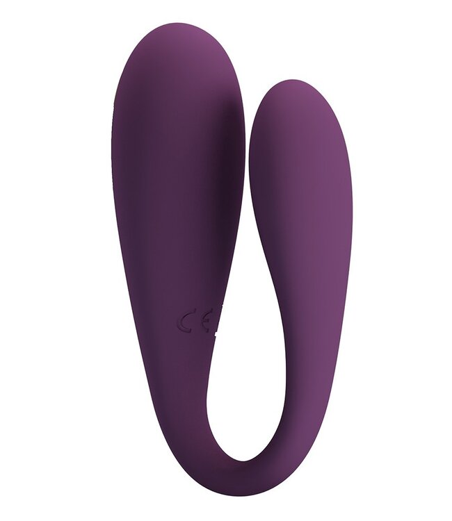 Rimba Pretty Love - August - Couple Vibrator met Appbediening - Paars
