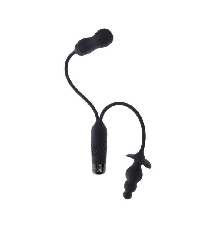 Gender X Evolved Novelties - Double My Pleasure - Zwart