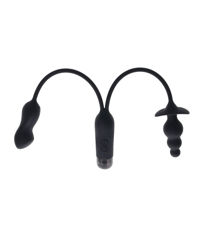 Gender X Evolved Novelties - Double My Pleasure - Zwart