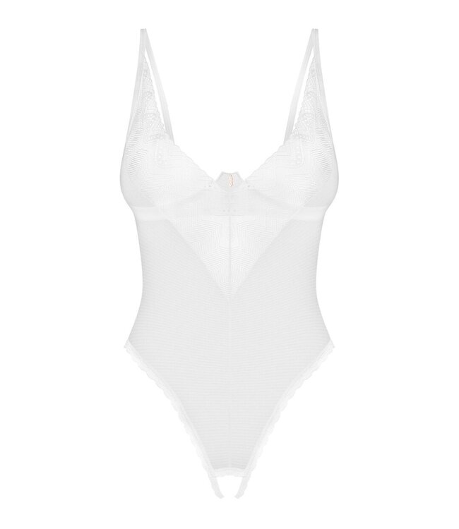 Obsessive Obsessive - Alissium Kruisloze Teddy - Wit