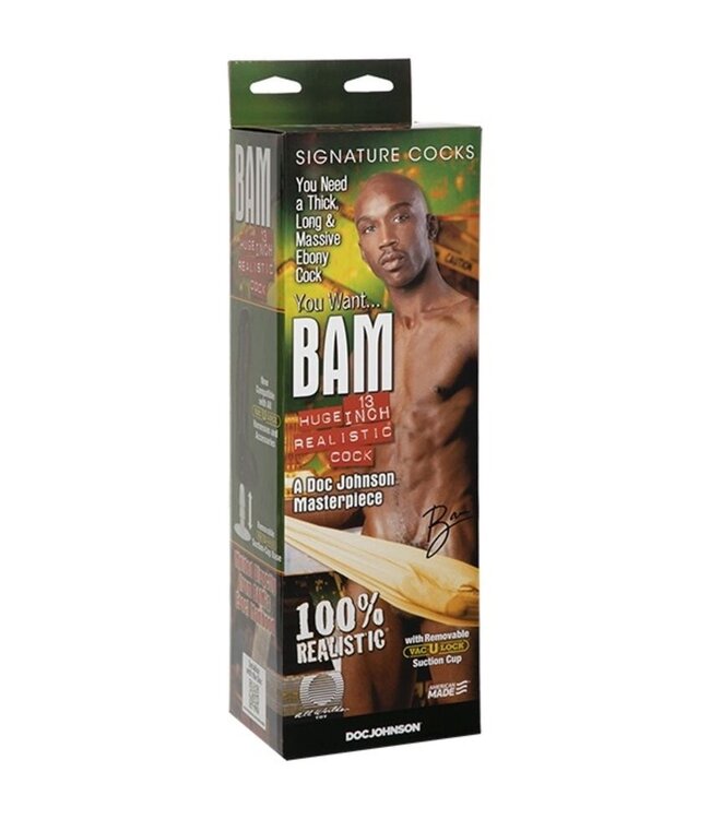 Doc Johnson Doc Johnson - Signature Cocks Bam Huge