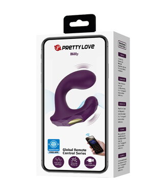 Rimba Pretty Love - Billy - G-Spot Vibrator met app afstandsbediening - Paars