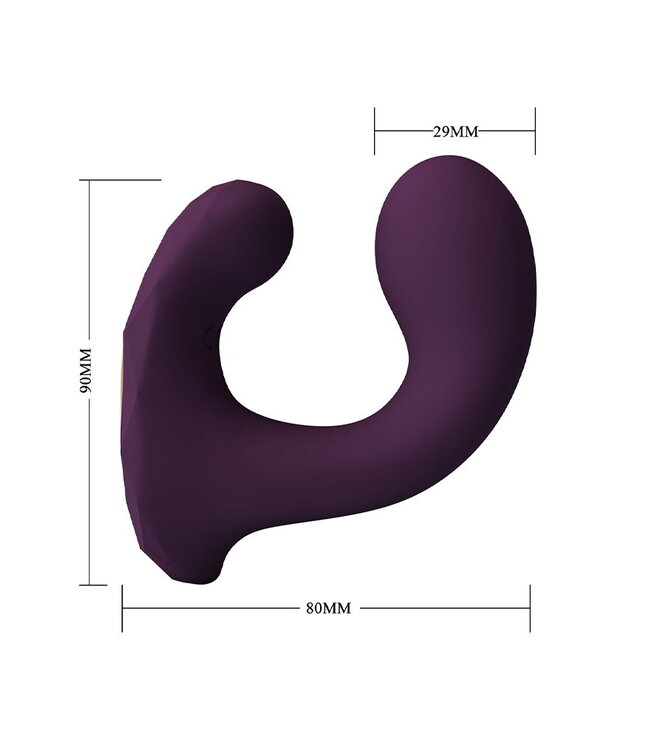 Rimba Pretty Love - Billy - G-Spot Vibrator met app afstandsbediening - Paars