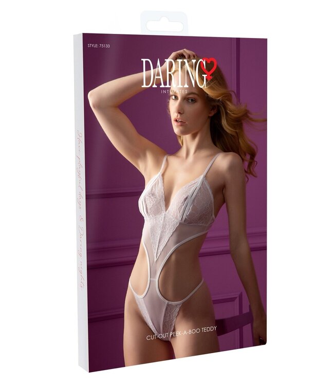 Daring Intimates Cut-out Peek-a-Boo Teddy
