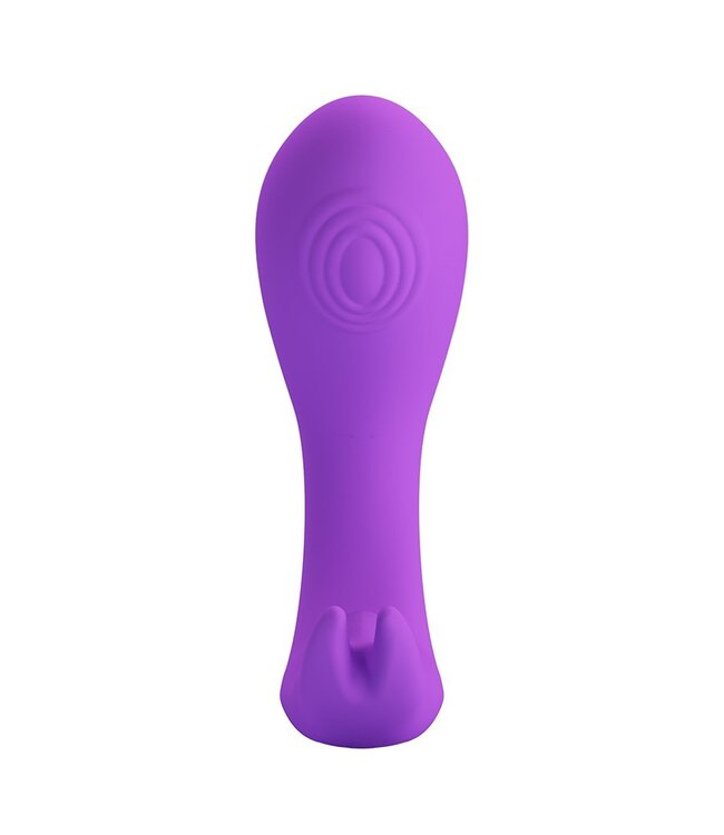 Rimba Pretty Love - Idabelle - G-Spot draagbare stotende vibrator met afstandsbediening - Paars