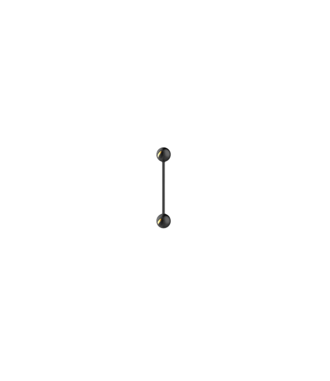 Rimba Pretty Love - Queens Luxury Collection - Vibrator - Afgewerkt met 18K Goud - Zwart