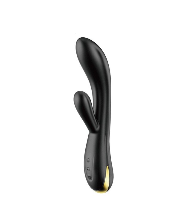 Rimba Pretty Love - Queens Luxury Collection - Vibrator - Afgewerkt met 18K Goud - Zwart