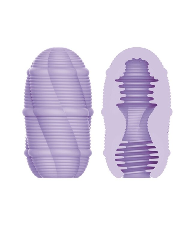 Rimba Pretty Love - Cupid X - Smooth Stripes - Masturbator - Paars, Wit